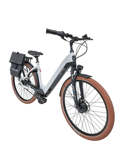 Bicicleta electrica Prophete 52342 - 28 inch, M, Alb-Negru