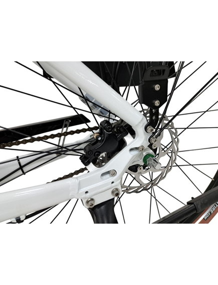 Bicicleta electrica Prophete 52342 - 28 inch, M, Alb-Negru