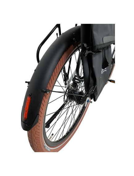 Bicicleta electrica Prophete 52342 - 28 inch, M, Alb-Negru