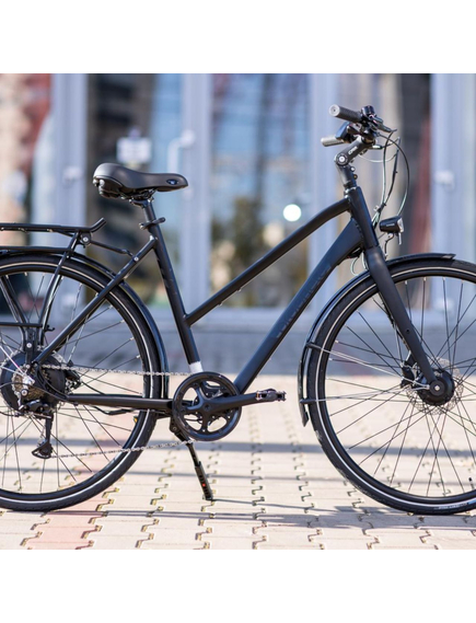 Bicicleta electrica Prophete 52581B - 28 inch, L, Negru