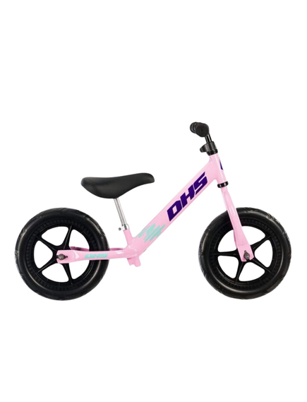 Bicicleta fara pedale DHS RIDE-ON Roz, kit ski inclus