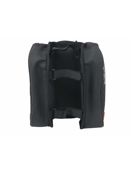 Borseta Cadru Bicicleta P2R TWINNER, cu husa telefon, Negru