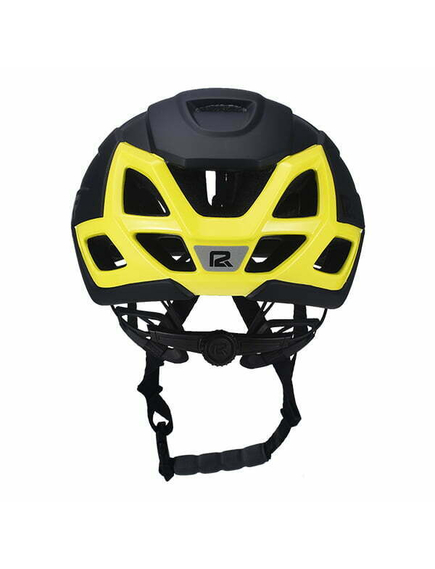 Casca Ciclism P2R RODEO - 55-58 cm, S-M, Negru-Galben