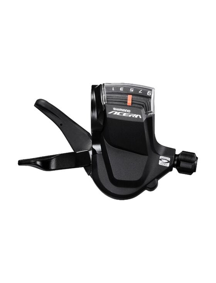 Maneta schimbator dreapta 9 viteze, Shimano Acera ASLM3000RA, RAPIDFIRE PLUS, 2050 mm, negru