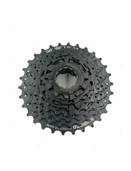 Pinion 8 viteze Shimano CSHG31 11-30T, Freewheel, negru