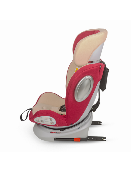 Scaun auto copii rotativ, cu Isofix Hapi Ozy, 0-36 Kg - Rosu, imaginea nr. 10
