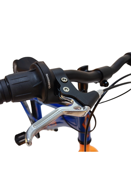 Bicicleta Copii DHS Sonic - 20 Inch, Albastru-Portocaliu