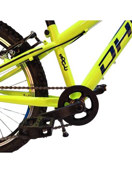 Bicicleta Copii DHS Sonic - 20 inch, Galben-Albastru