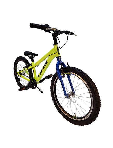 Bicicleta Copii DHS Sonic - 20 inch, Galben-Albastru
