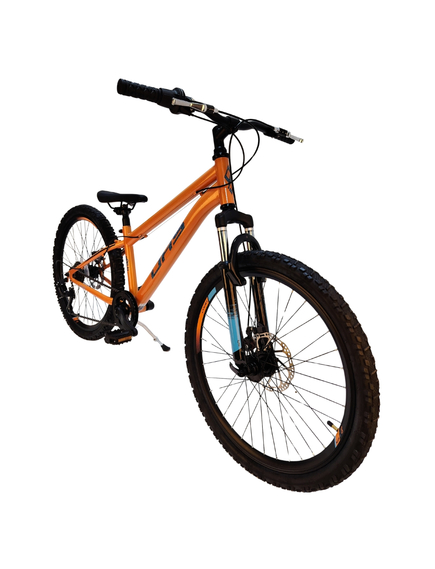 Bicicleta Copii DHS Sonic FS Disc - 24 inch, Portocaliu