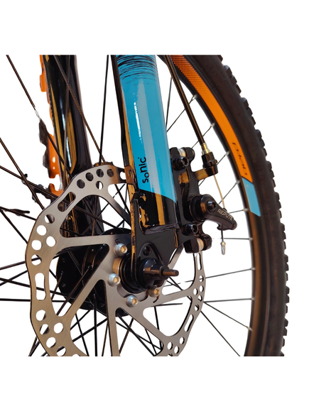 Bicicleta Copii DHS Sonic FS Disc - 24 inch, Portocaliu