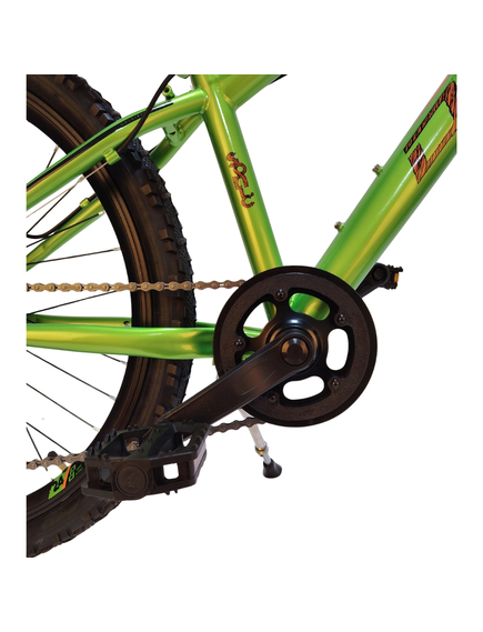 Bicicleta Copii DHS Sonic FS Disc - 24 inch, Verde