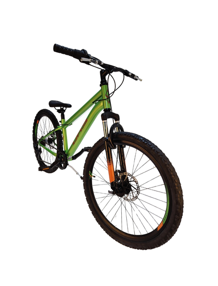 Bicicleta Copii DHS Sonic FS Disc - 24 inch, Verde