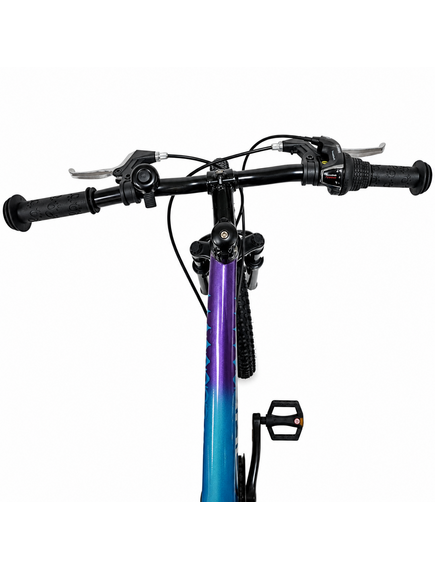 Bicicleta Copii Dhs Terrana 2023, model 2026 - 20 Inch, Albastru-Violet