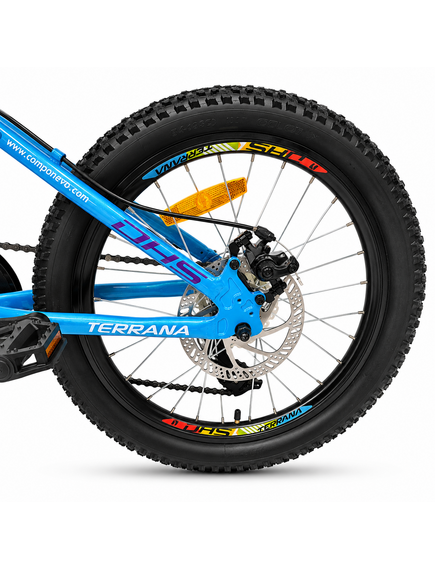 Bicicleta Copii Dhs Terrana 2023, model 2026 - 20 Inch, Albastru-Violet