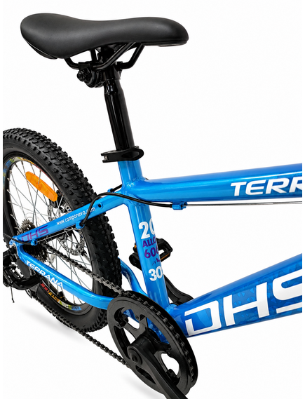 Bicicleta Copii Dhs Terrana 2023, model 2026 - 20 Inch, Albastru-Violet