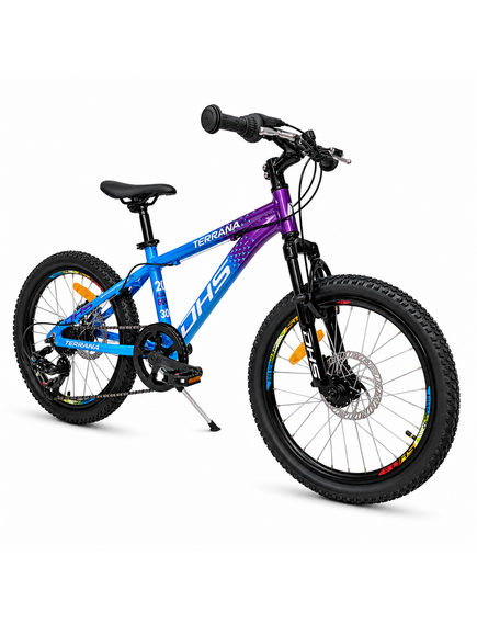Bicicleta Copii Dhs Terrana 2023, model 2026 - 20 Inch, Albastru-Violet