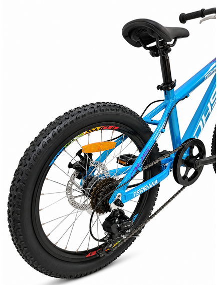 Bicicleta Copii Dhs Terrana 2023, model 2026 - 20 Inch, Albastru-Violet