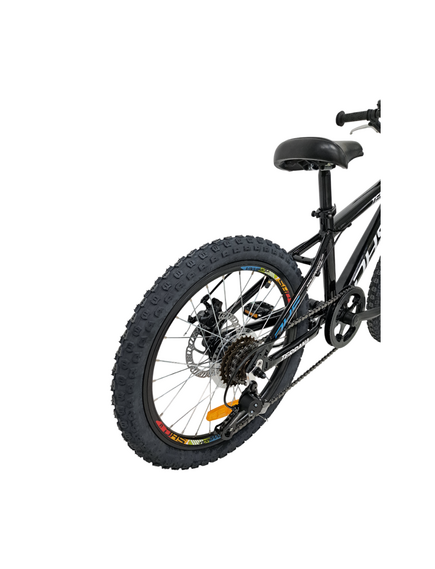 Bicicleta Copii Dhs Terrana 2023, model 2026 - 20 Inch, Negru-Albastru