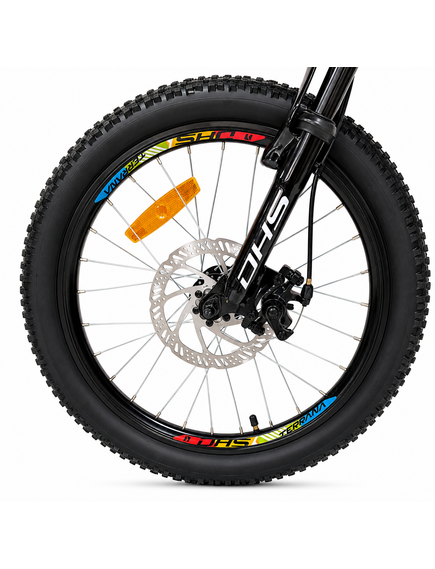 Bicicleta Copii Dhs Terrana 2023, model 2026 - 20 Inch, Portocaliu-Negru