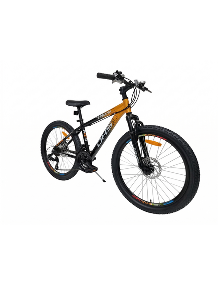Bicicleta Copii Dhs Terrana 2423, model 2026 - 24 Inch, Portocaliu-Negru