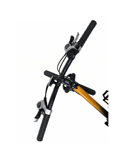 Bicicleta Copii Dhs Terrana 2423, model 2026 - 24 Inch, Portocaliu-Negru