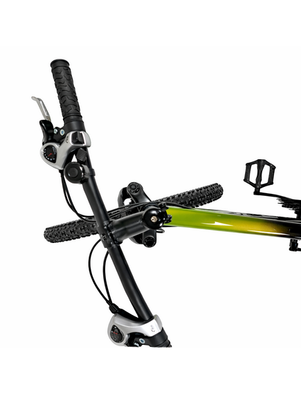 Bicicleta Copii Dhs Terrana 2423, model 2026 - 24 Inch, Verde-Negru