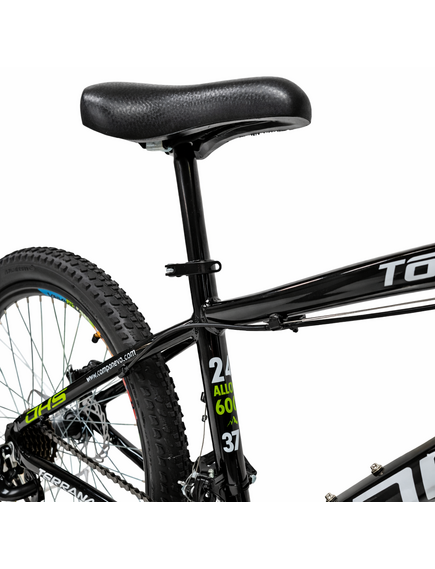 Bicicleta Copii Dhs Terrana 2423, model 2026 - 24 Inch, Verde-Negru