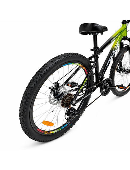 Bicicleta Copii Dhs Terrana 2423, model 2026 - 24 Inch, Verde-Negru