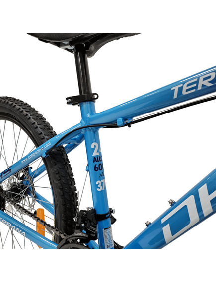 Bicicleta Copii Dhs Terrana 2423, model 2026 - 24 Inch, Violet-Albastru