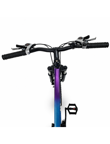 Bicicleta Copii Dhs Terrana 2423, model 2026 - 24 Inch, Violet-Albastru
