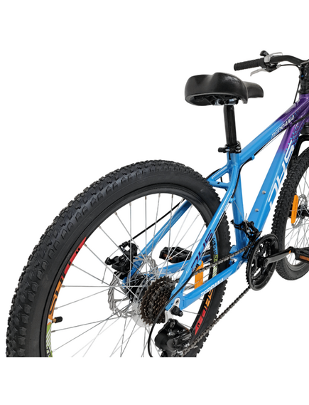 Bicicleta Copii Dhs Terrana 2423, model 2026 - 24 Inch, Violet-Albastru