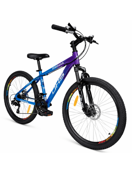 Bicicleta Copii Dhs Terrana 2423, model 2026 - 24 Inch, Violet-Albastru