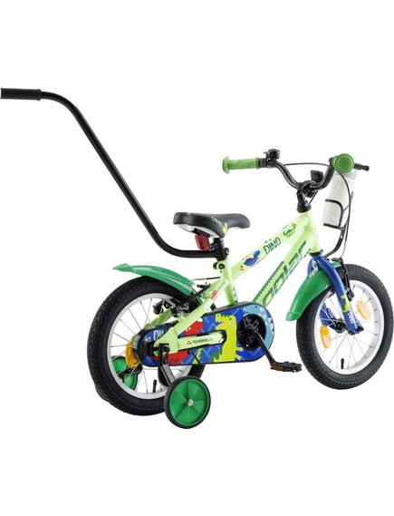 Bicicleta Copii Polar 2024 Dino - 14 Inch, Verde