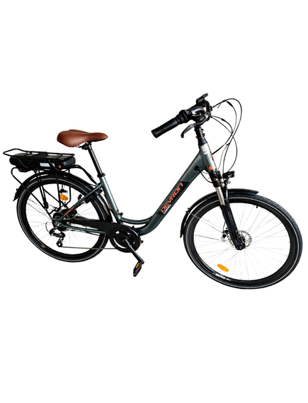 Bicicleta Electrica Devron 26124 - 26 Inch, S, Gri