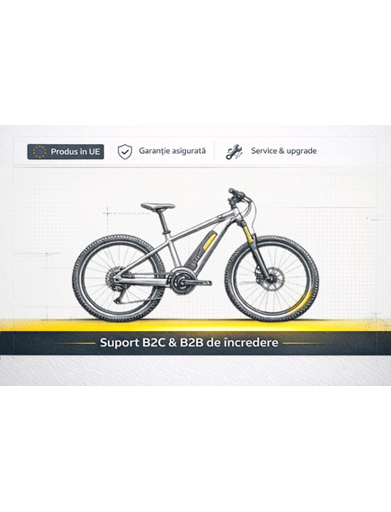 Bicicleta Electrica Devron 28120 CN7 - 28 Inch, L, Negru