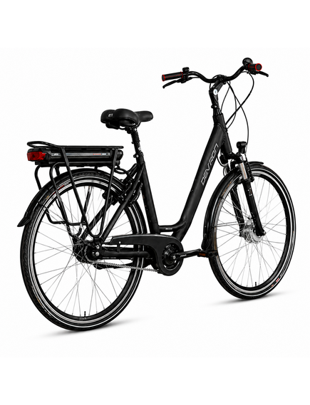 Bicicleta Electrica Devron 28120 VCN7 - 28 Inch, M, Negru
