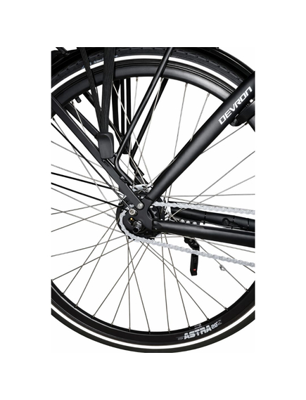 Bicicleta Electrica Devron 28426 - 28 Inch, M, Negru