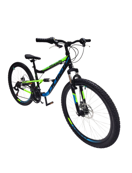 Bicicleta Full suspension DHS Polar Flash - 26 Inch, Negru