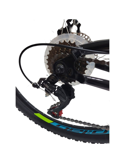 Bicicleta Full suspension DHS Polar Flash - 26 Inch, Negru