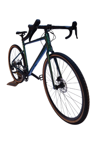 Bicicleta Gravel Devron 1.0 - 28 inch, L, Verde