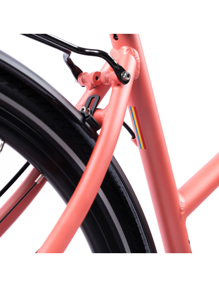 Bicicleta Oras Pegas Hoinar - 28 inch, M, Roz