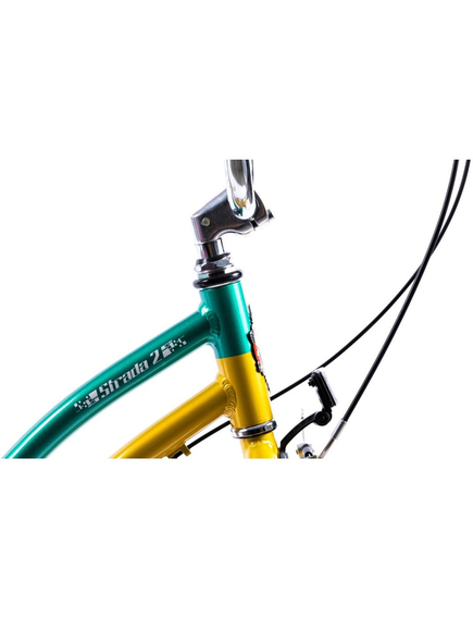 Bicicleta Oras Pegas Strada 2 - 26 inch, M, Auriu/Verde