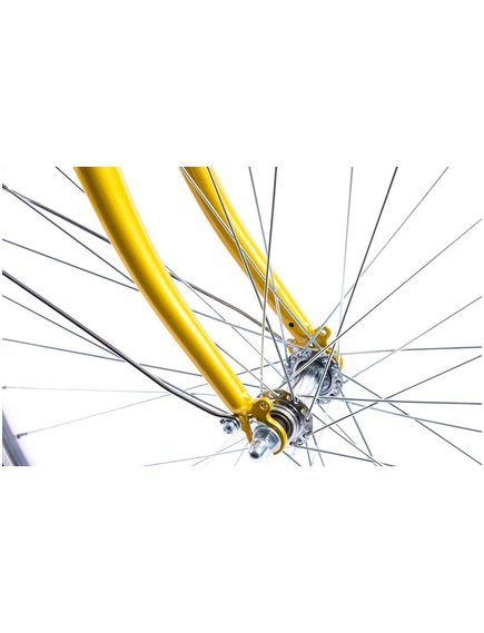 Bicicleta Oras Pegas Strada 2 - 26 inch, M, Auriu/Verde