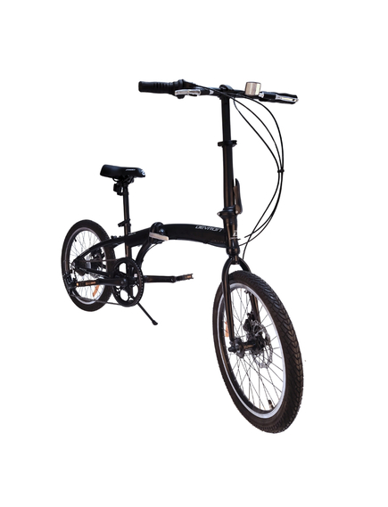Bicicleta Pliabila Devron Practic 10 - 20 inch, Negru