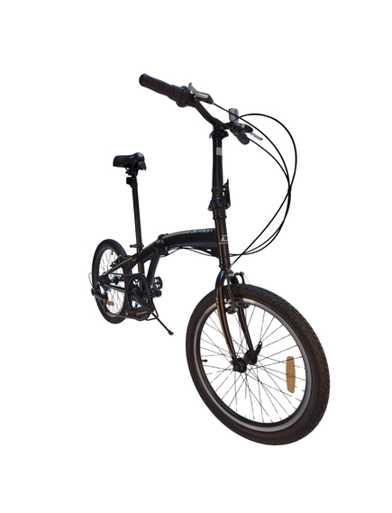 Bicicleta Pliabila Devron Practic 30 - 20 inch, Negru