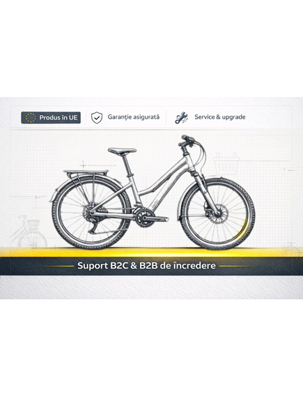 Bicicleta Trekking Kreidler 52752 - 28 inch, S, Gri