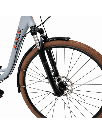 Bicicleta Trekking Kreidler 52752 - 28 inch, S, Gri
