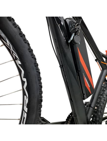 Bicicleta electrica MTB DHS 52432 - 29 inch, L, Negru