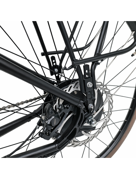 Bicicleta electrica Trekking Prophete 51581 - 28 inch, XL, Negru